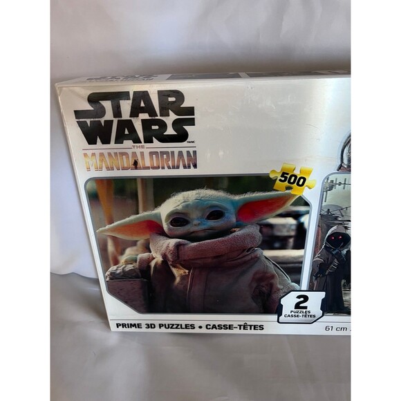 STAR WARS The Mandalorian Prime 3D Puzzles Two Pack 500 pieces (Bx 23) - Picture 5 of 8